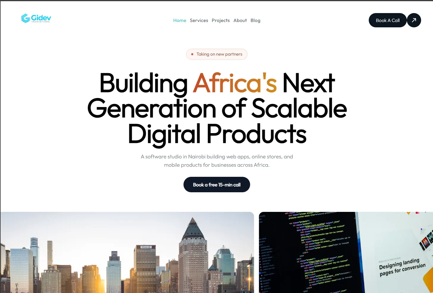 Gidevtech Innovations Website